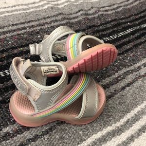 Light up baby carters sandals.
